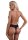 Jane crotchless thong panty Black S/M - L/XL