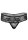 Jane crotchless thong panty Black S/M - L/XL