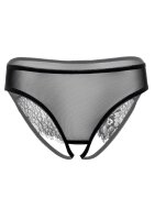 Nicolette crotchless panty Black S/M - L/XL