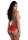 Nicolette crotchless panty Red S/M - L/XL