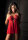 Peek-a-boo Ruffle Babydoll Red S/M