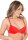 Push Up bra with racerback Red 75B - 90D