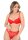 Push Up bra with racerback Red 75B - 90D
