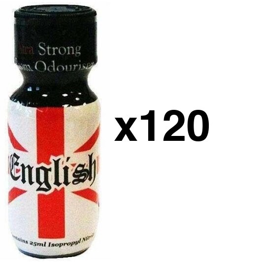 English 25ml x120