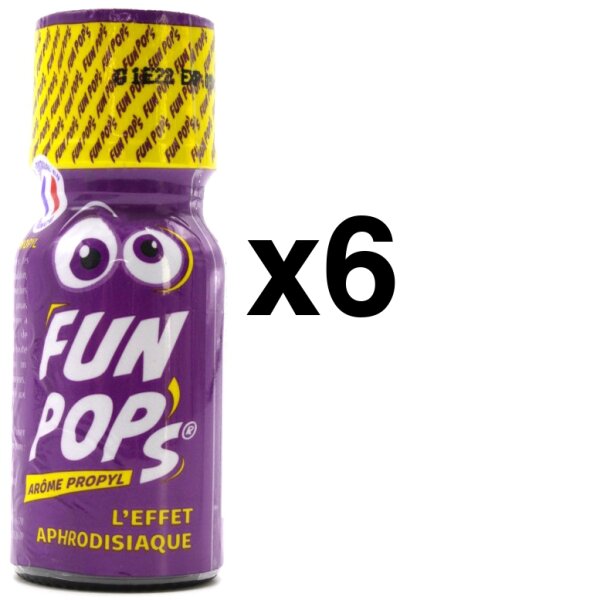 FUN POPS Propyle 15ml x6