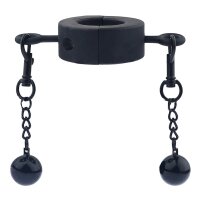 MenSteel Metal Ballstretcher with Testicle Balls Medium