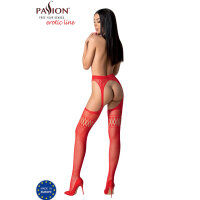 Passion S026 Strip Panty Red One Size