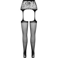 Passion S028 Strip Panty Black One Size