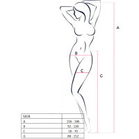 Passion S028 Strip Panty Red One Size