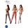 Passion S029 Strip Panty Black One Size