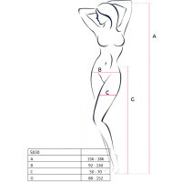 Passion S030 Strip Panty Black One Size