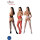 Passion S030 Strip Panty Red One Size