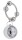 MenSteel Metal Ring with 1 Weight Hanger Ball Small