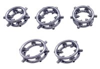 MenSteel Cock Rings with 6 Spikes Small