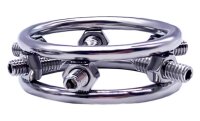 MenSteel Cock Rings with 6 Spikes XXL