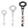 KINKgear Metal Beads Ring Testicle Weight Large
