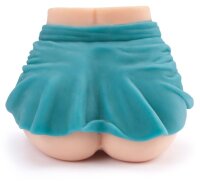 MySexPartner Masturbator Mini - Skirt with Vagina and Anus Green