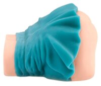 MySexPartner Masturbator Mini - Skirt with Vagina and Anus Green