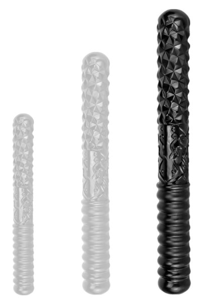 Deepleasure Double Dildo Diamor L 46 cm x 5.2 cm schwarz