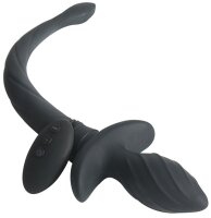 Kinky Puppy Swing Vibrating Dog Tail Plug 9.5 x 4cm