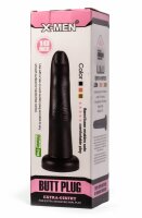 X-MEN Extra Girthy Anal Plug Black 5,2 cm