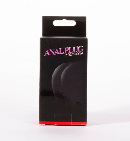 Stainless Anal Plug L - 4 cm