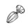 Stainless Anal Plug L - 4 cm