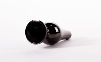 X-MEN Secret Shine Metall Analplug S Kristall Schwarz