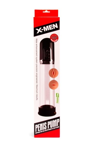 X-MEN Elektrische Penispumpe Schwarz