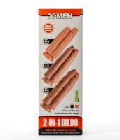 X-MEN Dildo 2 in 1 Flesh 28 cm