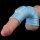 Lovetoy vibrierende Penish&uuml;lle Wave Knights Ring Blau