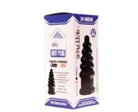 X-MEN Analplug Schwarz 10 cm