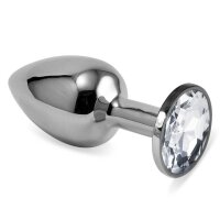 Lovetoy Rosebud Classic Metall Plug S Clear