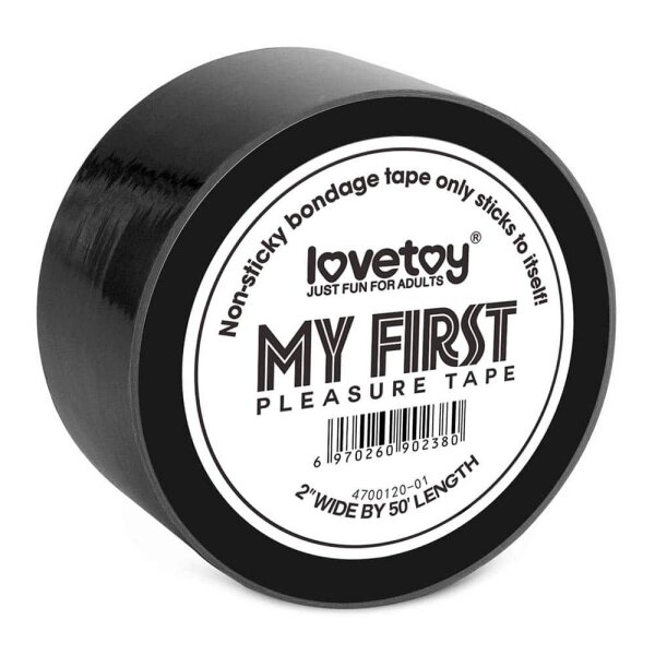 Lovetoy Non-Sticky Bondage Tape Schwarz