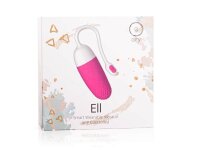 Elity App gesteuertes Vibrationseii Ell Wei&szlig; Pink