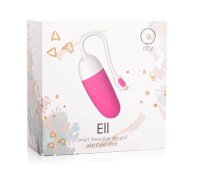 Elity App gesteuertes Vibrationseii Ell Wei&szlig; Pink
