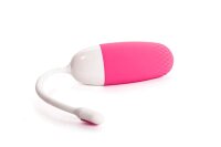 Elity App gesteuertes Vibrationseii Ell Wei&szlig; Pink