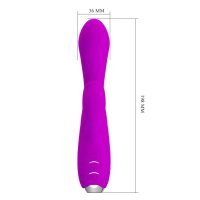 Pretty Love Doreen Purple 2 G-Punkt Vibrator mit Klitoris Stimulation lila