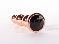 X-MEN Secret Shine Booty Call Metall Anal Plug Ros&eacute; Gold S