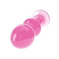 Lovetoy Glass Dildo Romance Pink 11,5 cm