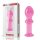 Lovetoy Glass Dildo Romance Pink 11,5 cm