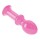 Lovetoy Glass Dildo Romance Pink 11,5 cm