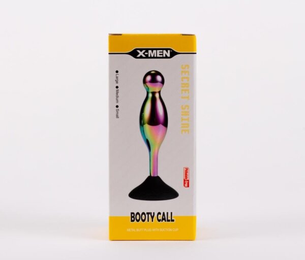 X-MEN Secret Shine Booty Call Anal Plug L V