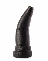 X-MEN Extra Gro&szlig;er Anal Plug Schwarz 9 cm