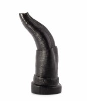 X-MEN Extra Gro&szlig;er Anal Plug Schwarz 9 cm