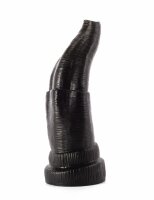 X-MEN Extra Gro&szlig;er Anal Plug Schwarz 9 cm