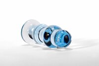 X-MEN Anal Plug 3 Perlen Blau
