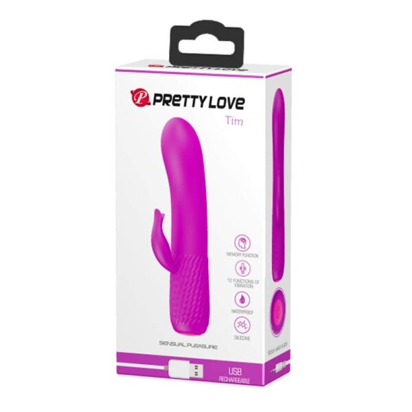Pretty Love Tim G-Spot Mini Vibrator purple