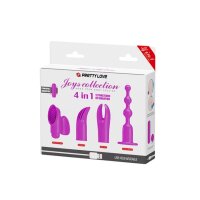 Pretty Love Joy Collection vibrator with 4 attachments...
