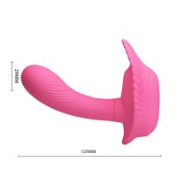 Pretty Love Shell Stimulator Panty Vibrator pink